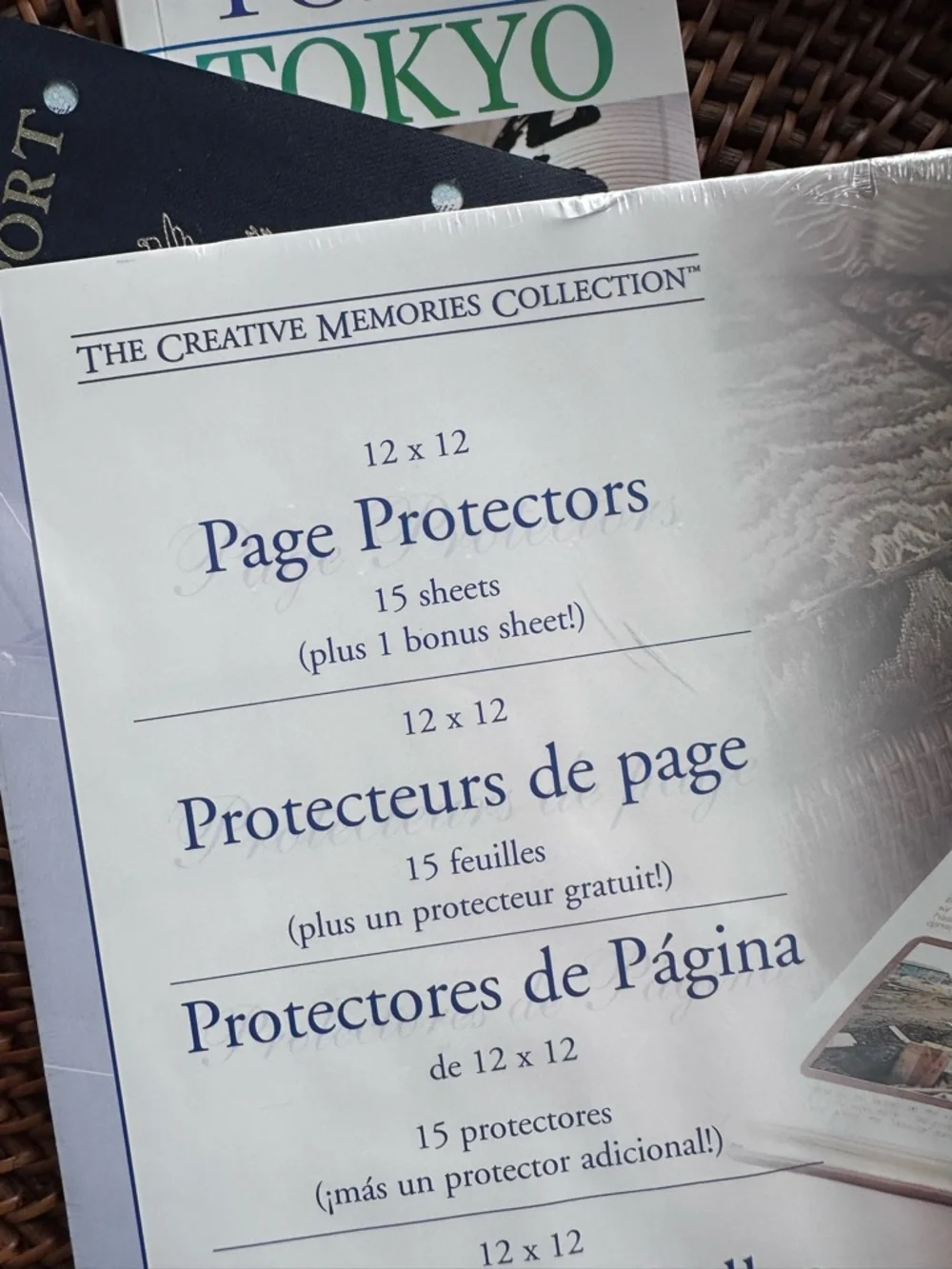 Creative Memories 12x12 Clear Page Protectors (16Sheets) Sealed New